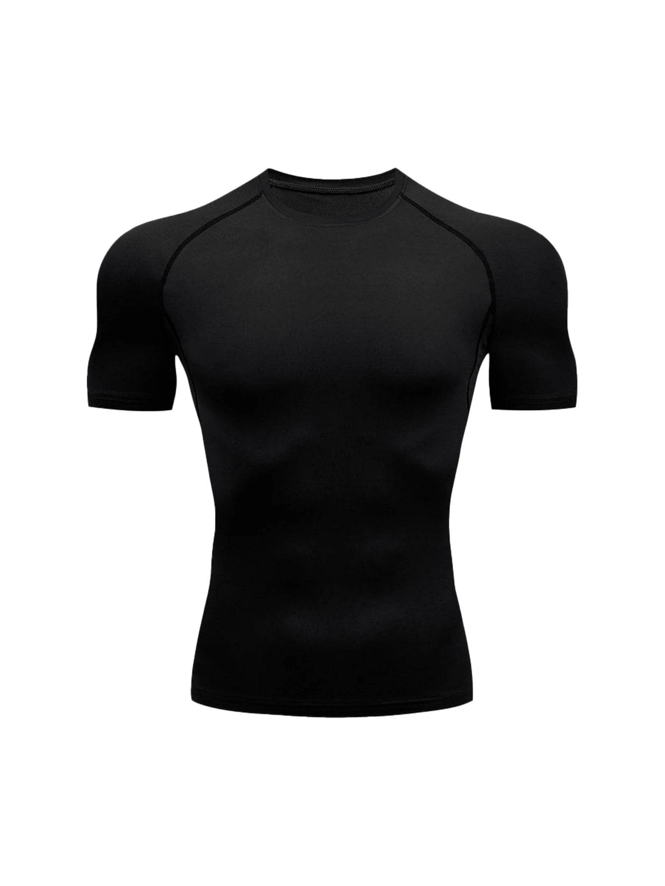Men's Gym Training T Shirt, Outdoor, Jogging, Running Sportswear, Tight, Stretchy, Breathable Compression Top, Summer - Clothesfassion.store