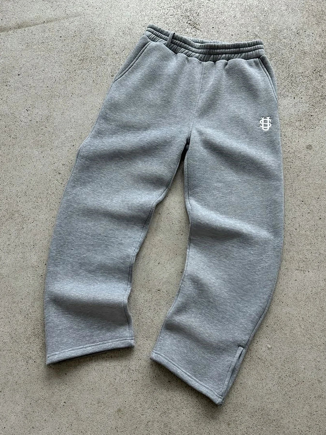 New Y2K Pants Personalized Pant Leg Zipper Embroidery Hip Hop Casual Joggers Men Pants Retro Straight Pants Tracksuit Streetwear - Clothesfassion.store