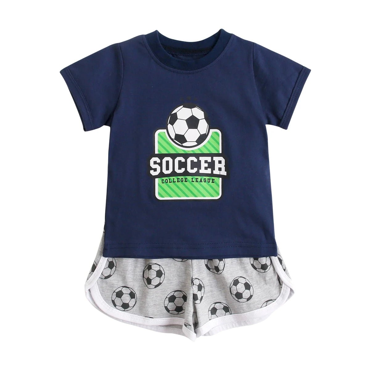 Sanlutoz Sport Baby Boys Clothes Sets Short Sleeve Shirts + Shorts Casual Infants Boys Outfits - Clothesfassion.store