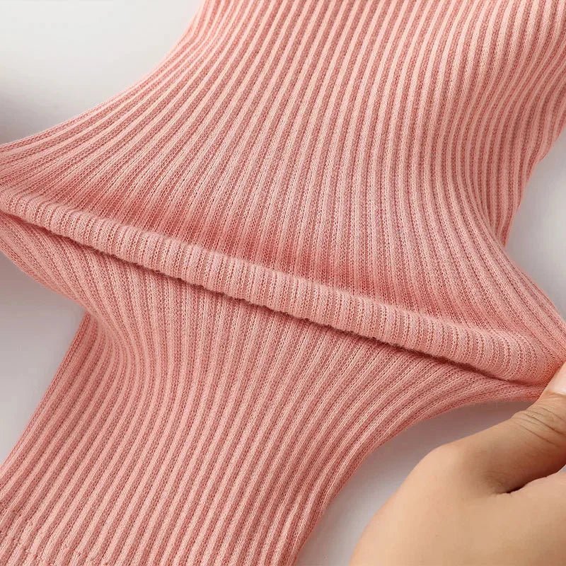 1 - 6Years Cotton Big PP Pants Spring Autumn Baby Girls Leggings Casual Kids Fashion Solid Long Trousers Children's Pants 2024 New - Clothesfassion.store