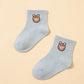 10 pairs cute little bear casual short elastic mid - calf socks, baby socks, boys' socks, girls' socks, children's socks - Clothesfassion.store