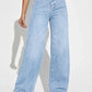 2024 new women's wear European and American loose Denim wide leg pants slimming high waist all - match jeans for women - Clothesfassion.store