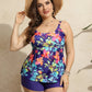 2025 Lady Print 2 Piece Plus Size Tankini Set Women Strapped Large High Waist Big Swimsuit Chubby Brazilian Curvy Bathing Suit - Clothesfassion.store
