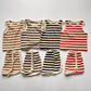 2025 Summer New Baby Sleeveless Clothes Set Infant Boy Girl Vest + Shorts 2pcs Suit Toddler Waffle Striped Breathable Outfits - Clothesfassion.store
