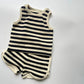 2025 Summer New Baby Sleeveless Clothes Set Infant Boy Girl Vest + Shorts 2pcs Suit Toddler Waffle Striped Breathable Outfits - Clothesfassion.store