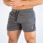 2026 Mens Gym Training Shorts Men Sports Casual Clothing Fitness Workout Running Grid quick - drying compression Shorts Athletics - Clothesfassion.store
