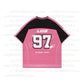 2026 New Y2K Korean Girl Group Concert T-Shirt RosÉ Letter Print Oversized Short Sleeved Fashion Casual Women's Sport Jersey Kid - Clothesfassion.store