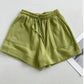 2026 Women's Comfortable Loose Wide - legged Drawstring A Pants Slim Waist Slim Fit Casual Home Versatile Sports Shorts New - Clothesfassion.store