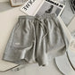 2026 Women's Comfortable Loose Wide - legged Drawstring A Pants Slim Waist Slim Fit Casual Home Versatile Sports Shorts New - Clothesfassion.store