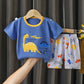 2PCS Children's Sets mother Kids Clothes Boys Girl T-shirt Shorts Summer Cotton Short sleeve Baby Children Clothing Toddler Suit - Clothesfassion.store