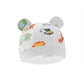 0-6Mouths Newborn Fetal Hat Cute Cartoon Baby Bear Beanies Spring Autumn Pure Cotton Pullover Cap Boys Girls Kids Warm Bonnet