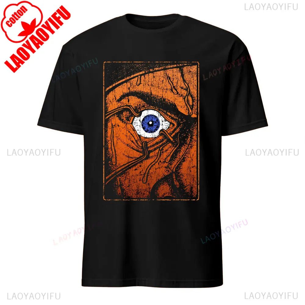 Alcatraz Psycho Ward T-Shirt Prisoner Halloween Orange Tees Costume Halloween Outfit for Men Convict Summer Casual Cotton Tops - Clothesfassion.store
