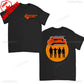 Alcatraz Psycho Ward T-Shirt Prisoner Halloween Orange Tees Costume Halloween Outfit for Men Convict Summer Casual Cotton Tops - Clothesfassion.store
