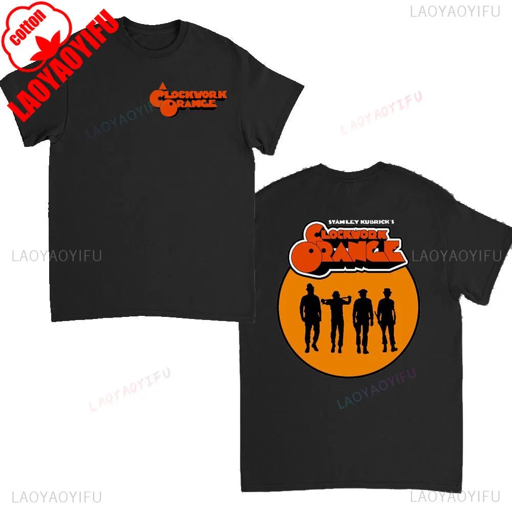 Alcatraz Psycho Ward T-Shirt Prisoner Halloween Orange Tees Costume Halloween Outfit for Men Convict Summer Casual Cotton Tops - Clothesfassion.store