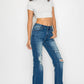 Ankle Length Jeans For Women High Waist Skinny Slim Fit Denim Pants Casual Comfortable Stretchable - Clothesfassion.store