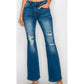 Ankle Length Jeans For Women High Waist Skinny Slim Fit Denim Pants Casual Comfortable Stretchable - Clothesfassion.store