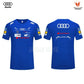 Audi Sport Racing Team T-shirt, Racing Driver Printed T-shirt, Racing Team Short - sleeved Fan Loose and Comfortable T-shirt - Clothesfassion.store