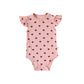 Baby Clothes Summer Baby Bodysuit Newborn Boys Girls One - Pieces Cotton Round Neck Flying Sleeves Onesie Cute Infant Romper - Clothesfassion.store