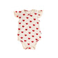 Baby Clothes Summer Baby Bodysuit Newborn Boys Girls One - Pieces Cotton Round Neck Flying Sleeves Onesie Cute Infant Romper - Clothesfassion.store