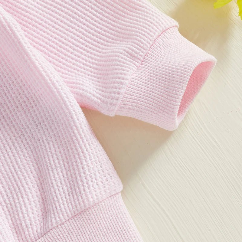 Baby Girl Clothes Infant Fall Winter Outfits Be Mine Long Sleeve Crewneck Sweatshirts Pants Outfits Set 0 - 24M - Clothesfassion.store