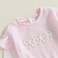 Baby Girl Clothes Infant Fall Winter Outfits Be Mine Long Sleeve Crewneck Sweatshirts Pants Outfits Set 0 - 24M - Clothesfassion.store