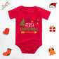 Baby's Merry Christmas Santa Bodysuit Cute New Year Clothes for Boy and Girl Red Jumpsuit Infant Short Sleeve Playsuit Outfit - Clothesfassion.store
