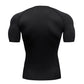 Bat Printed Men's Tight T-Shirt Running Compression Compression T Shirt Gym Fitness Jogging Short Sleeve Male Casual Shirt Tops - Clothesfassion.store