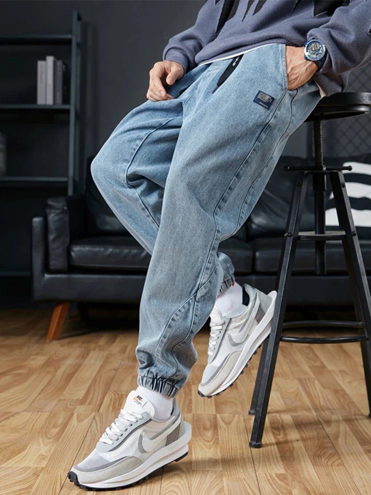 Big Size Men Jogger Jeans