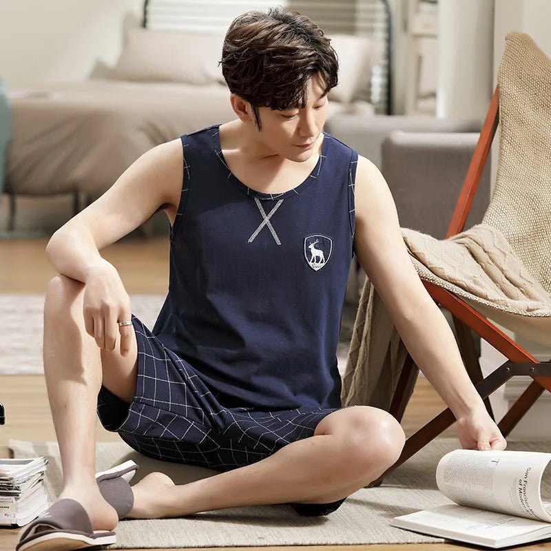 Men Pajamas Set