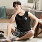 Men Pajamas Set