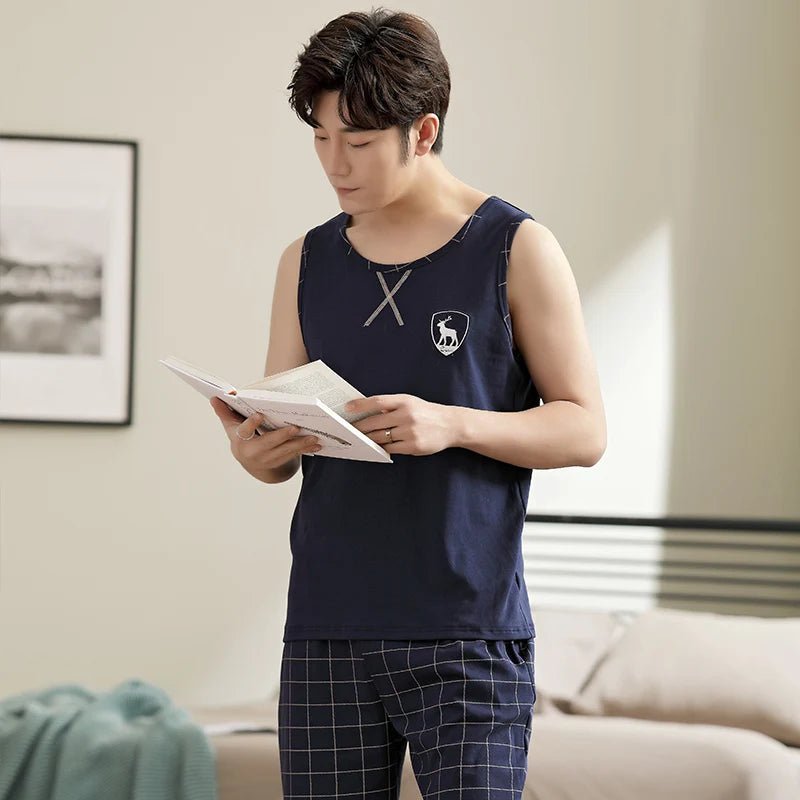 Men Pajamas Set
