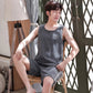 Big Size Pajamas Set for Men Summer Shorts Two Piece Sleepwear Shorts Sleeved Plus Size 3xl 4xl Loungewear Cotton Nightwear New - Clothesfassion.store
