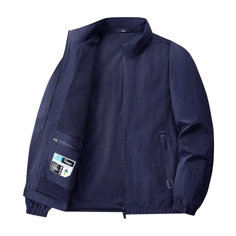 Big&Tall 8XL Men Outdoor Jacket Autumn Winter Jacket Hiking Camping Windbreaker Plus Size Spring Oversized Outwear Hooded Coat - Clothesfassion.store