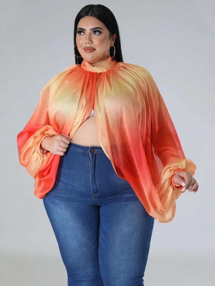 Blouses Extra Large Sizes for Women Summer Elegant and Youthful Woman Blouses Plus Size Chiffon Blouses Wholesale Dropshipping - Clothesfassion.store
