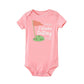 Daddy 's Future Golfing Buddy Print Baby Bodysuit Toddler Funny Newborn Rompers Summer Short Sleeve Clothes Infant Shower Gifts - Clothesfassion.store