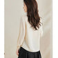Early Spring Tops for Women Shirts for Spring Wear 2025 New French Temperament New Chinese Puff Sleeve Cardigan - Clothesfassion.store