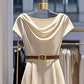European And American Elegant Style Satin Jumpsuit - Clothesfassion.store