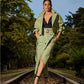 European And American Leisure Workwear Elegant Button Belt Suit Skirt - Clothesfassion.store
