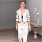 European And American Leisure Workwear Elegant Button Belt Suit Skirt - Clothesfassion.store