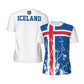Fashion Iceland T-shirt For Men Clothes Loose Short Sleeve Summer Sports Fitness Tee Shirt Cool 3D Printed Football T Shirts - Clothesfassion.store