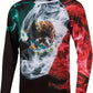 Fashion Mexican Flag T-Shirts Mexico 3D Print Men Woman Long Sleeve T Shirt Streetwear Oversized Harajuku Kids Tees Top Clothing - Clothesfassion.store