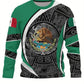 Fashion Mexican Flag T-Shirts Mexico 3D Print Men Woman Long Sleeve T Shirt Streetwear Oversized Harajuku Kids Tees Top Clothing - Clothesfassion.store