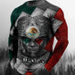 Fashion Mexican Flag T-Shirts Mexico 3D Print Men Woman Long Sleeve T Shirt Streetwear Oversized Harajuku Kids Tees Top Clothing - Clothesfassion.store