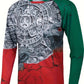 Fashion Mexican Flag T-Shirts Mexico 3D Print Men Woman Long Sleeve T Shirt Streetwear Oversized Harajuku Kids Tees Top Clothing - Clothesfassion.store