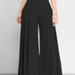 Fashion Women High Waist Wide Leg Pants Spring Autumn Female Elegant Flare Trousers Casual Solid Holiday Loose Long Pant New - Clothesfassion.store