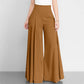 Fashion Women High Waist Wide Leg Pants Spring Autumn Female Elegant Flare Trousers Casual Solid Holiday Loose Long Pant New - Clothesfassion.store