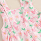 Girls Heart Print Flare Pants with Bowknot Detail Valentine s Day Outfit for Casual Daily Wear and Playful Style - Clothesfassion.store
