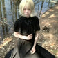 Gothic Y2K Summer Slim Lace Dress Women High Street Vintage Bow Thin Black Dresses Female Fashion Design 2026 Solid Outfits - Clothesfassion.store