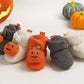 Halloween Pumpkin Baby Booties Stay On Slipper Winter Warm Soft Shoes Newborn Crib Sock Shoes - Clothesfassion.store