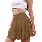 High Waisted Womens Tennis Skirt Shortswith Pockets - Clothesfassion.store